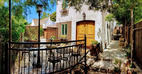 Unwind and relax in the Garden Courtyard to your left as you enter the property.