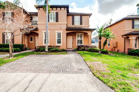 Front exterior of the townhome