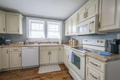 Spacious open kitchen