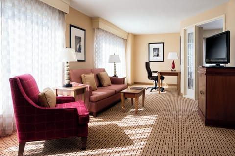 Stretch out in the spacious suite with lounge seating.