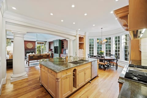 Modern and updated kitchen