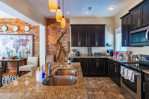 Arouse your inner chef in the epicurean chef's kitchen...