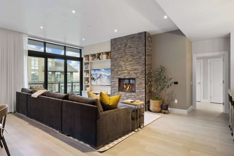 Living Room | McHenry Canyon Haven in Deer Valley, Utah by Luxus Vacation Properties