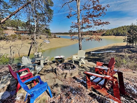 Welcome to Kajun Kove - Winter View of Douglas Lake