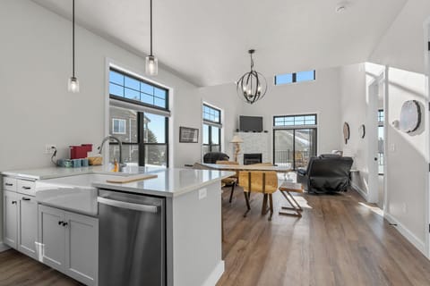 open concept kitchen