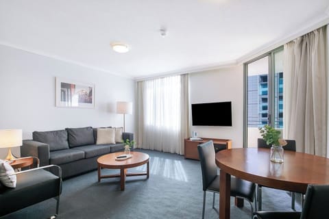 Kick back on the sofa and watch your favourite TV shows for a peaceful evening.