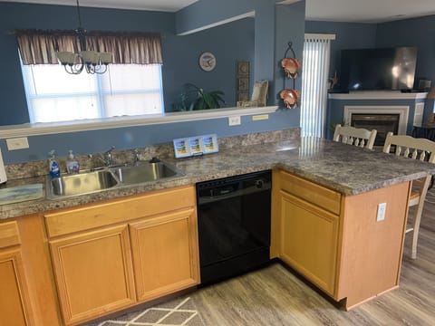 Fully appointed kitchen