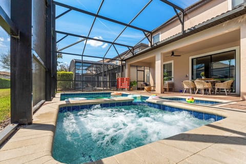 Family-friendly house with pool and Star Wars-themed game room, perfect for kids
