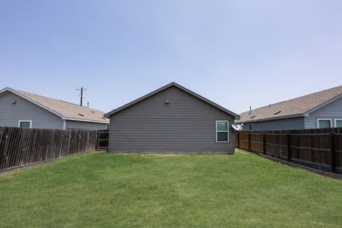Fenced Backyard
