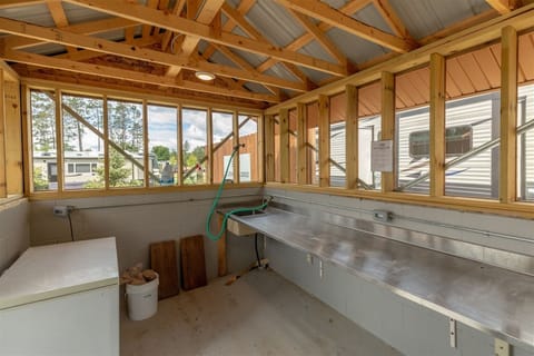 Fish Cleaning House, Interior.