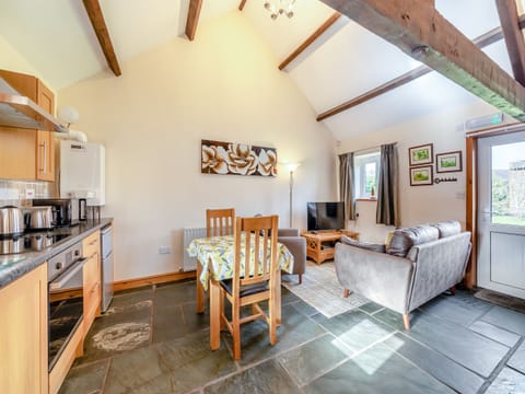 Open plan living space | Eight Byre - Dickinson Place Holiday Cottages, Allonby