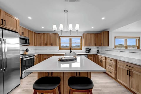 Modern rustic kitchen