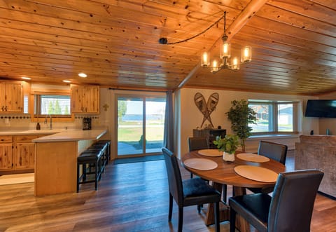 Dining area with view