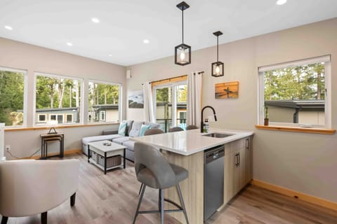 Bright area with lots of natural light