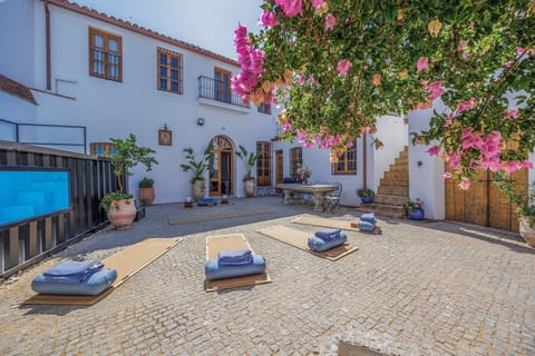 Your private walled and gated courtyard with heated plunge pool