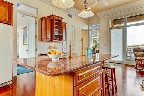 Imagine entertaining family and friends in this beautiful kitchen, which opens up into a grand dining room and living room with the best view St. Augustine has to offer.