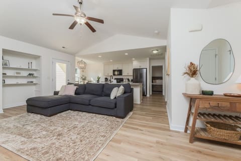 Enjoy open-concept living with a seamless flow from kitchen to lounge.