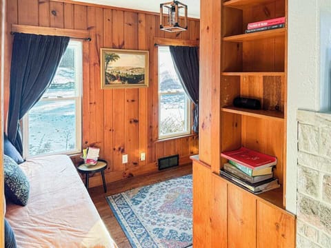 Calm tones and plush bedding—this room offers privacy and pure comfort.