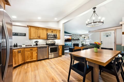 View from the back entrance