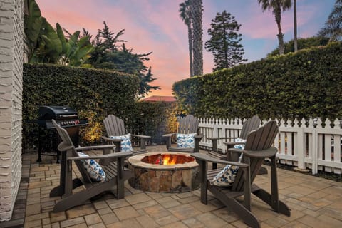 Woodburning Firepit & Gas BBQ