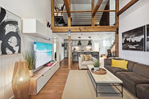 Big Things Come In Small Packages. Urban Oasis/Vaulted Rustic Wood Beam Ceilings