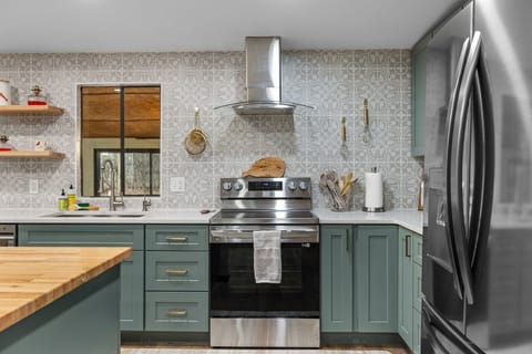 Stainless steel appliances