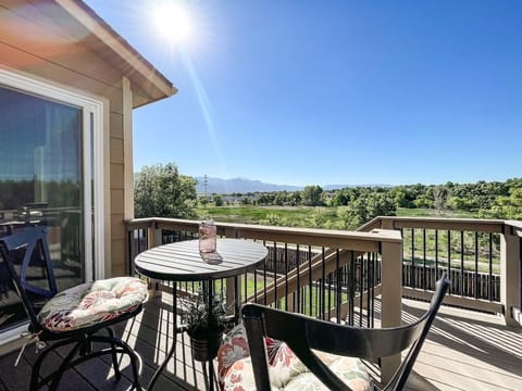 Sip your complimentary morning coffee on the back patio while soaking in breathtaking views.