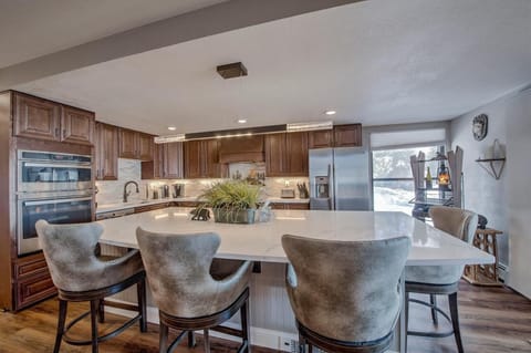Large beautiful remodeled kitchen. 