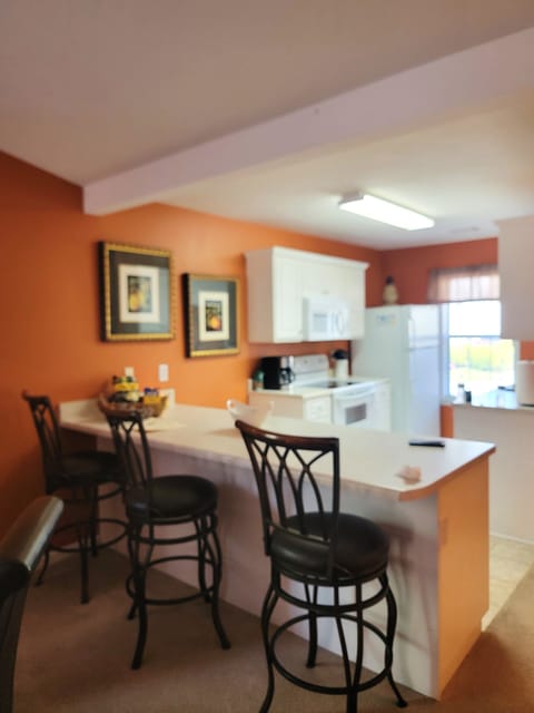 Casual dining area. Can also be used as a work station.