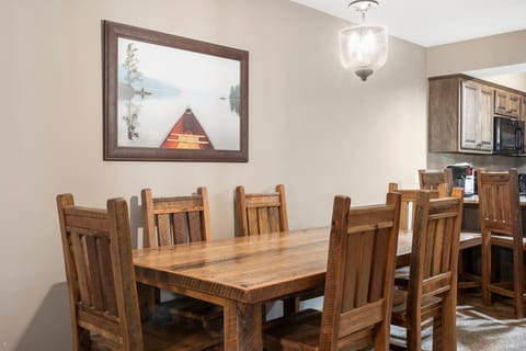 One Bedroom Unit Dining Table