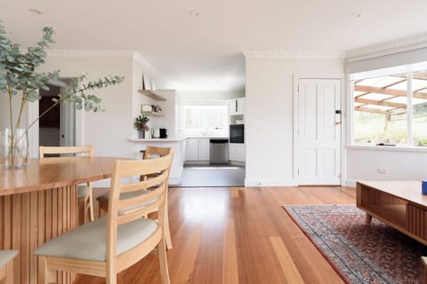 Inviting Space with Natural Light & Timber Accents