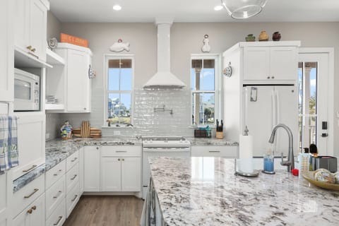 A lot of counter space