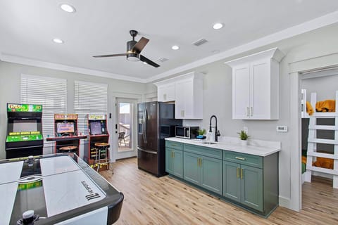 3rd Floor - Game room and kitchenette