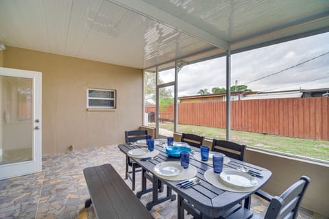 Private Lanai | Outdoor Dining Area