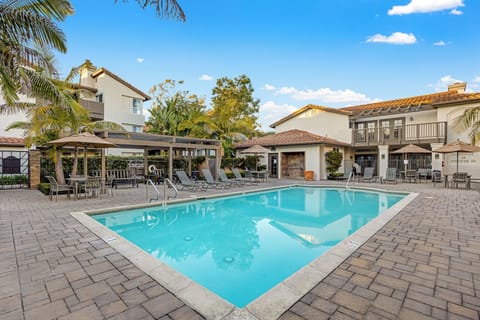 Beautiful heated pool.