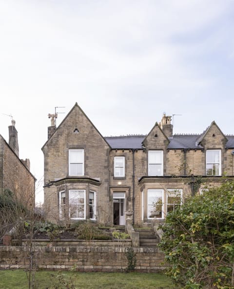The Clarence - the exterior of the house viewed from the garden