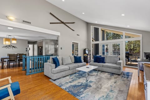 Comfortable living areas with lots of light!