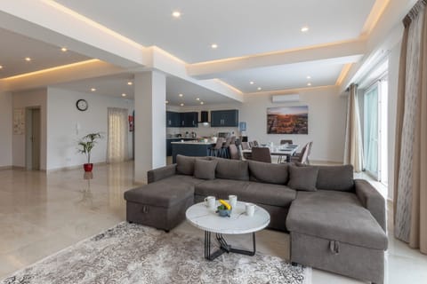 Living and dining room