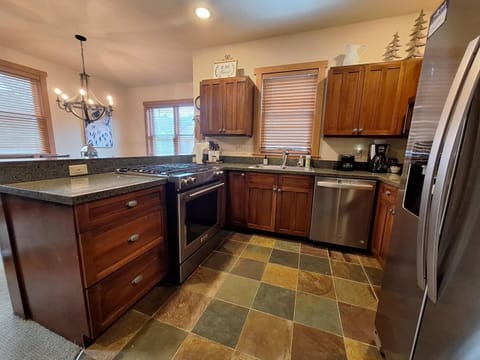 Floor, Indoors, Hardwood, Stained Wood, Kitchen