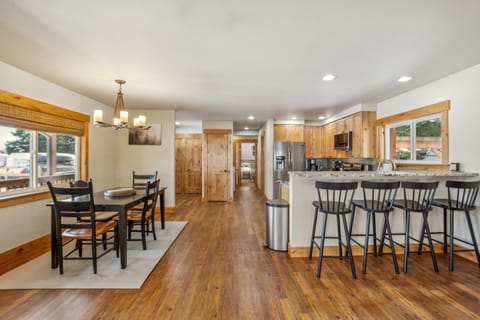 Plenty of seating for meals