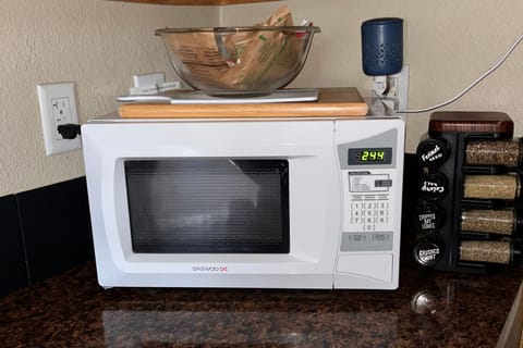 Microwave and few spices