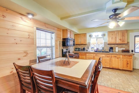 Dining Area & Kitchen | Main Level | Drip Coffee Pot | Toaster Oven
