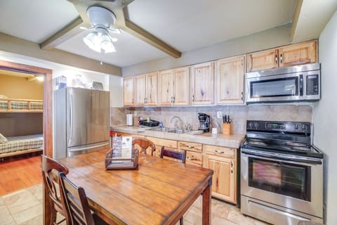 Dining Area & Kitchen | Drip Coffee Pot | Toaster