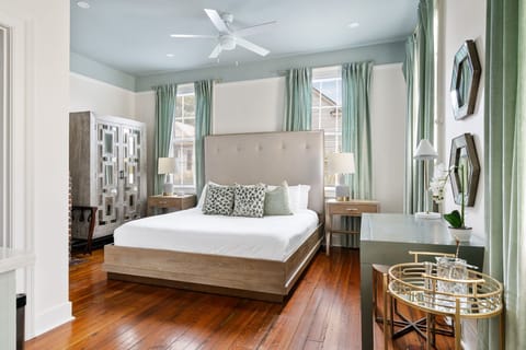 Sleep like royalty in this serene.