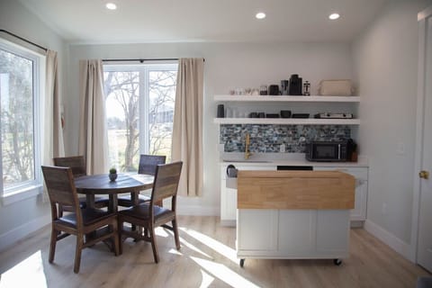 Beautiful kitchenette with island