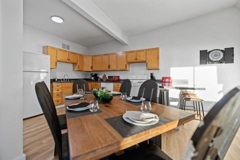 A table set for laughter, conversation, and delicious meals.