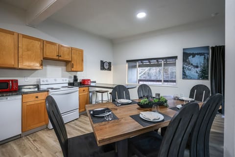 Gather ‘round the table for a meal or a match—good food and fun go hand in hand.