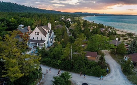Home and Lake Michigan