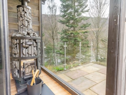 Sauna | Clunie Dam Lodge, Loch Tummel