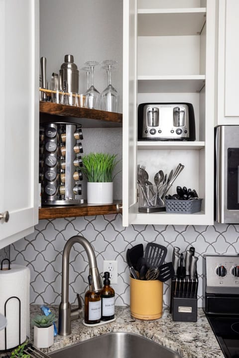 Gourmet Kitchen: Create culinary delights with premium appliances and ample cooking essentials.